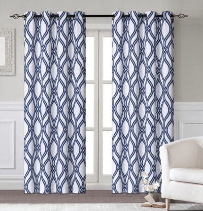 FATIMA 84" GROMMET BLACKOUT CURTAIN - Image 2